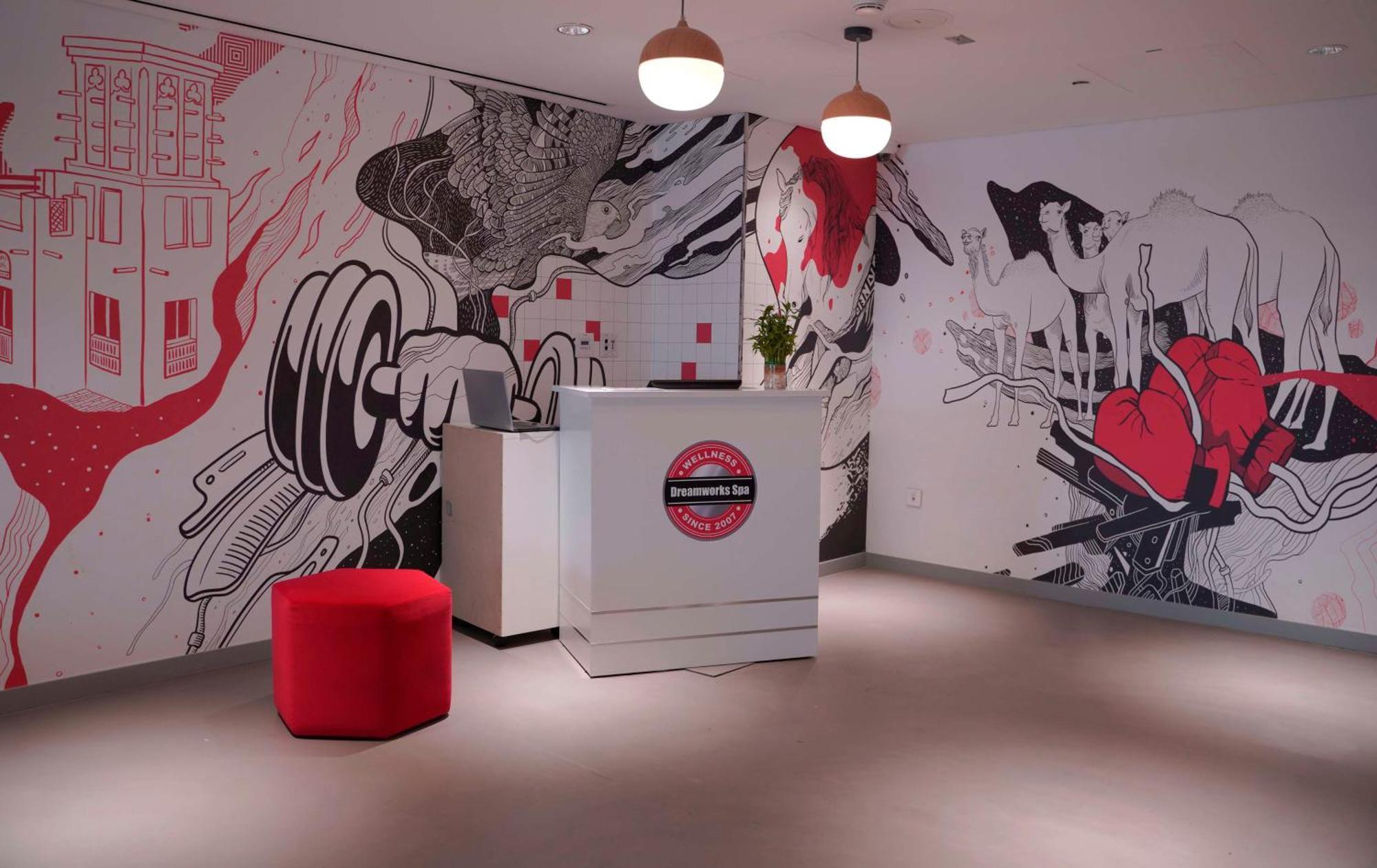 Radisson Red Dubai Silicon Oasis Hotell Exteriör bild