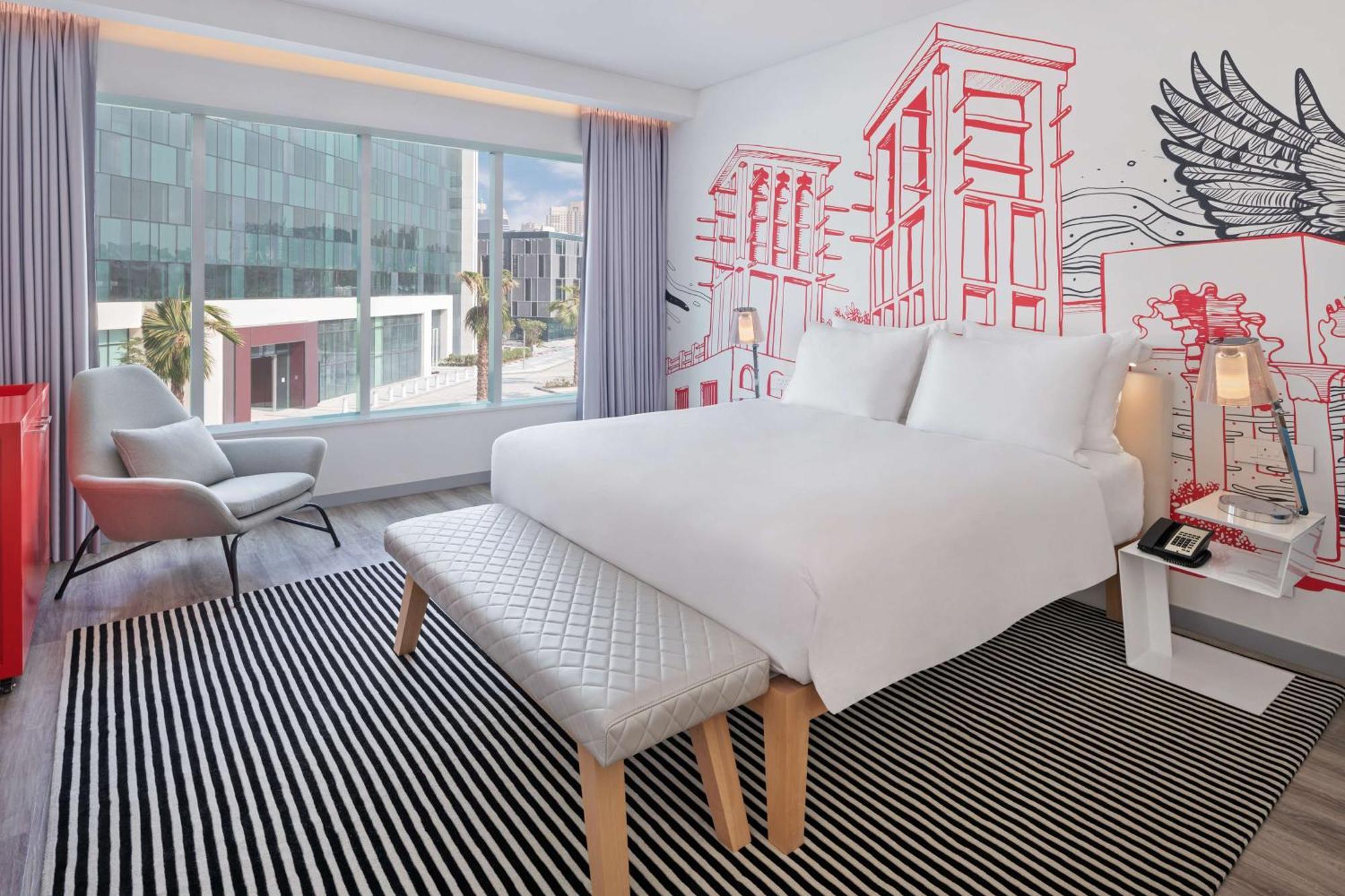Radisson Red Dubai Silicon Oasis Hotell Exteriör bild